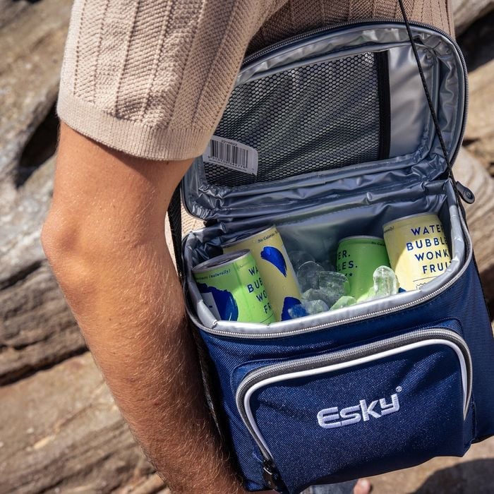 Esky 9 Can Soft Cooler Insulated Bag Ice Chiller Portable Camping Picnic Outdoor