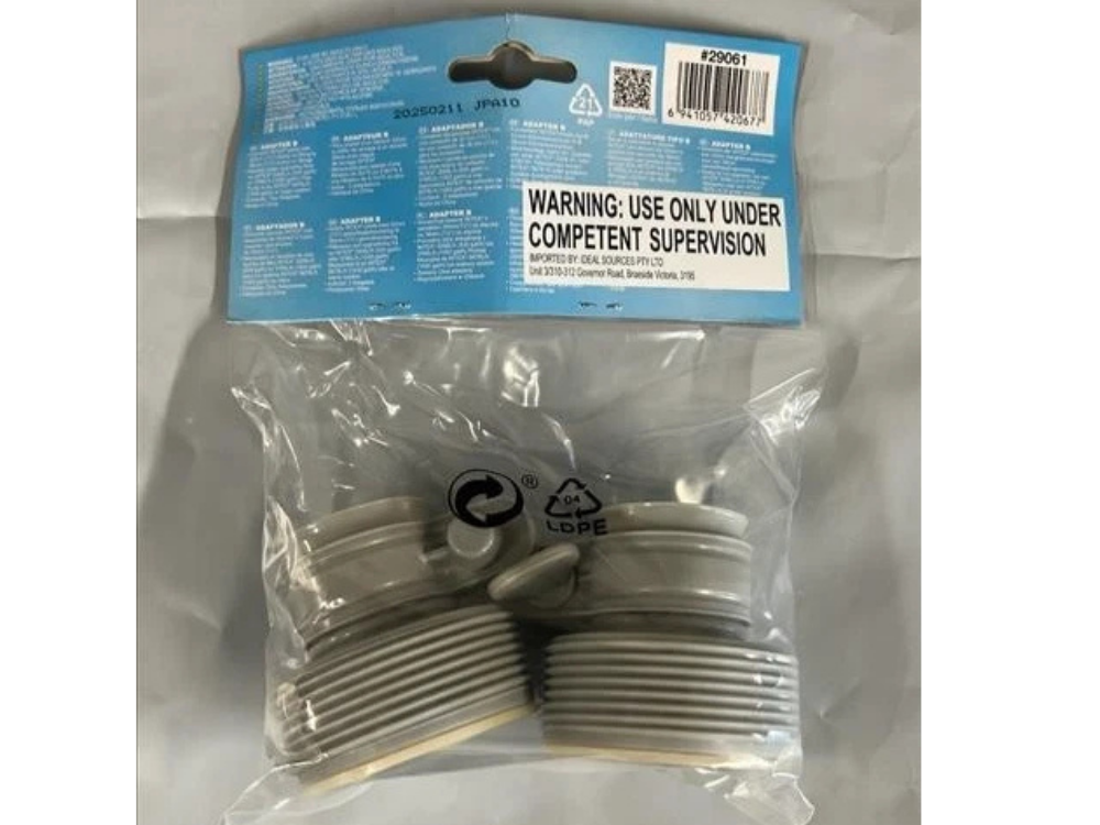 Intex Adapter B Connector – For Krystal Clear Pool Pump & Hose