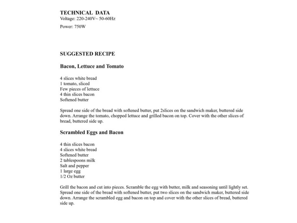 2 Slice Jaffle Maker – Non-Stick Sandwich & Toastie Press