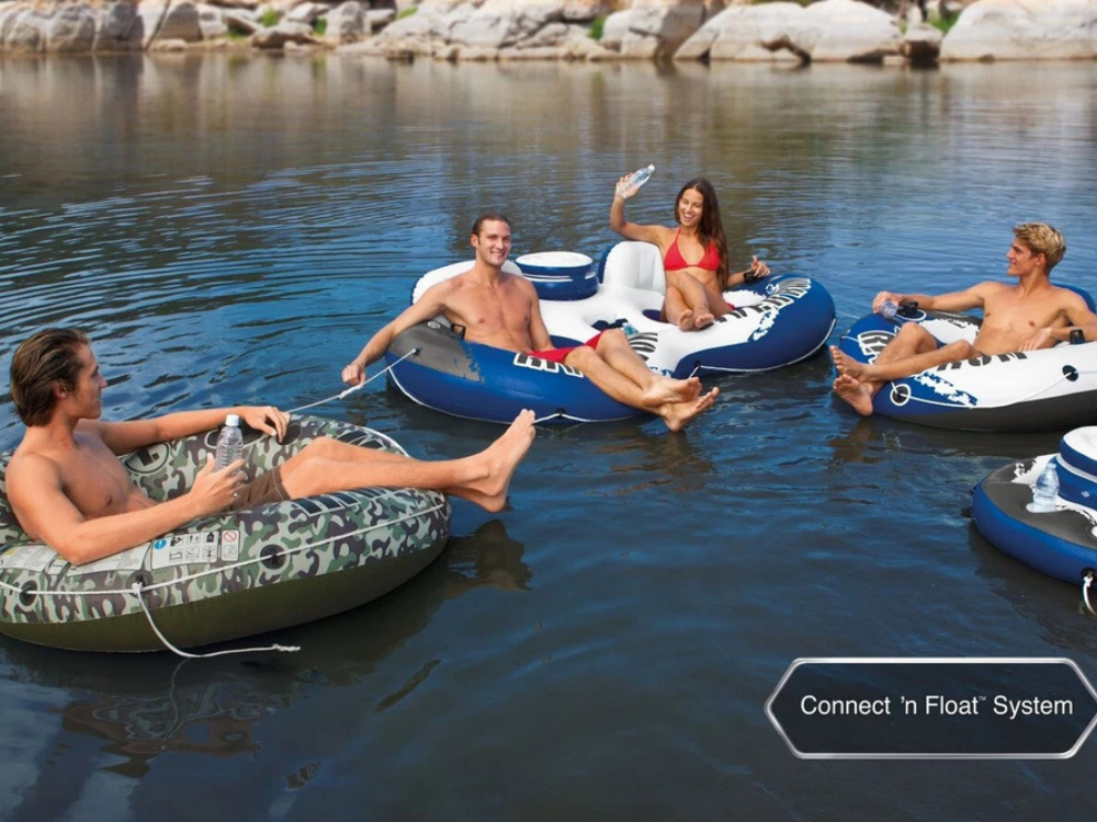 Intex Floating Cooler – Inflatable Pool Drink & Beer Holder