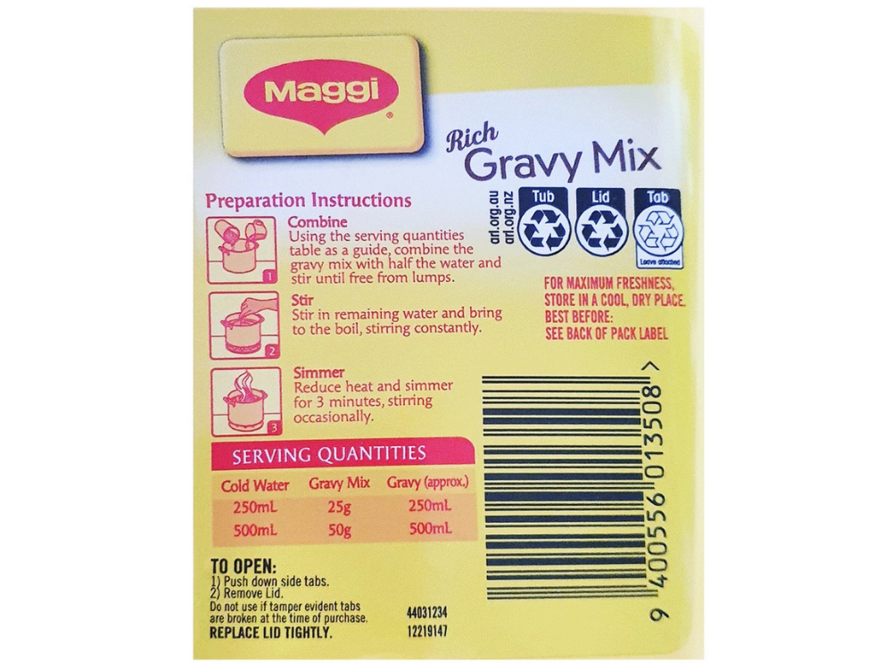 Maggi Rich Gravy Mix Classic 1Kg Long Expiry 200 serves