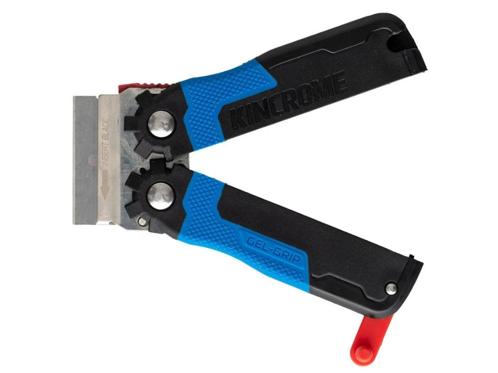 Kincrome Scraper Tool 5 Blades – Safety Folding Design
