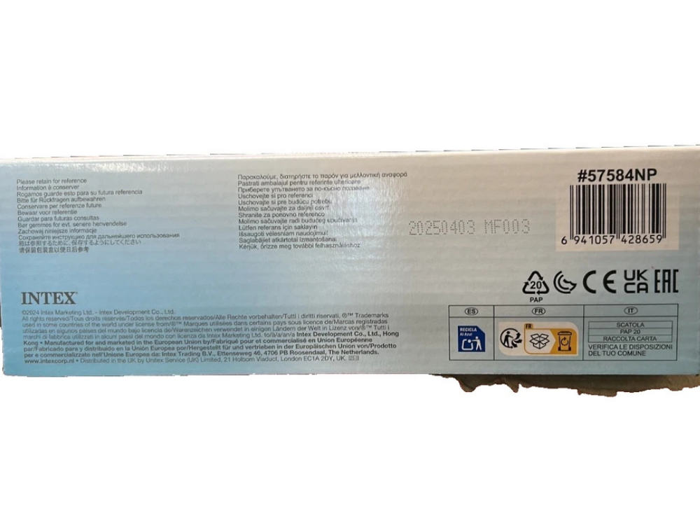 Intex Floating Inflatable Pool Lounge Recliner Chair – 180cm (Model 58868)