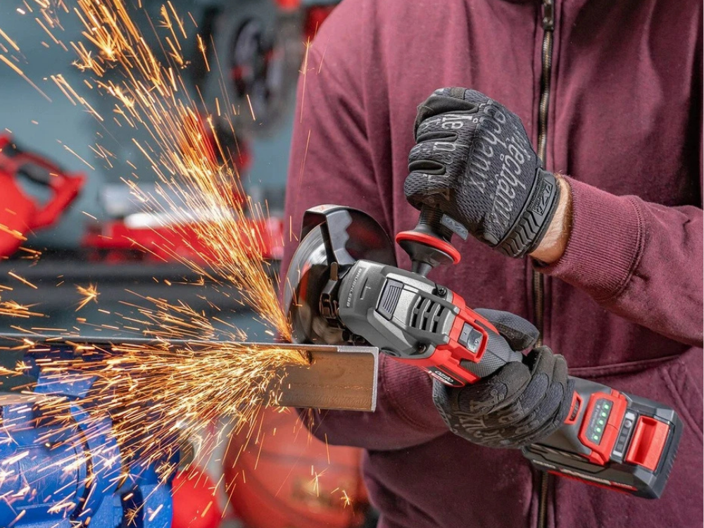 Ozito PXC 18V Brushless 125mm Angle Grinder – Variable Speed (Skin Only)