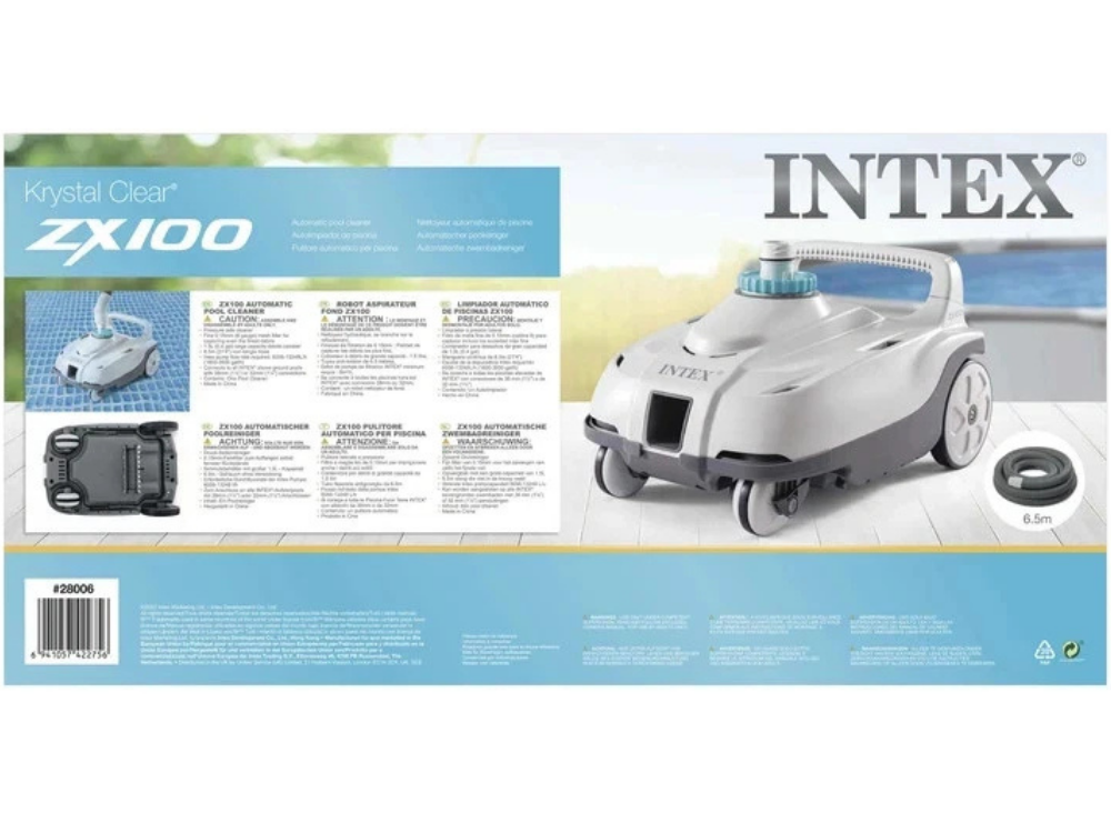 Intex ZX100 Automatic Pool Vacuum – Above Ground Cleaner