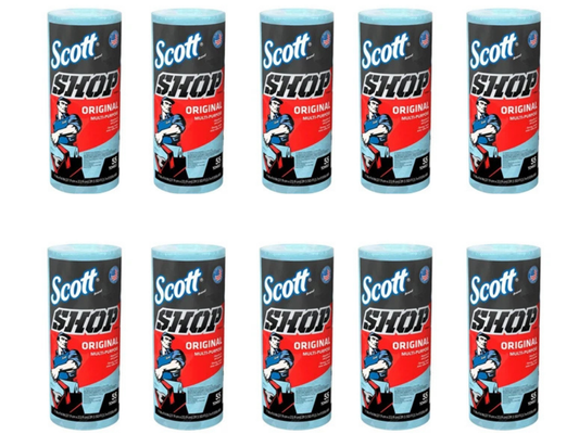 Scott Shop Towels – Multi-Purpose Cleaning Wipes Roll