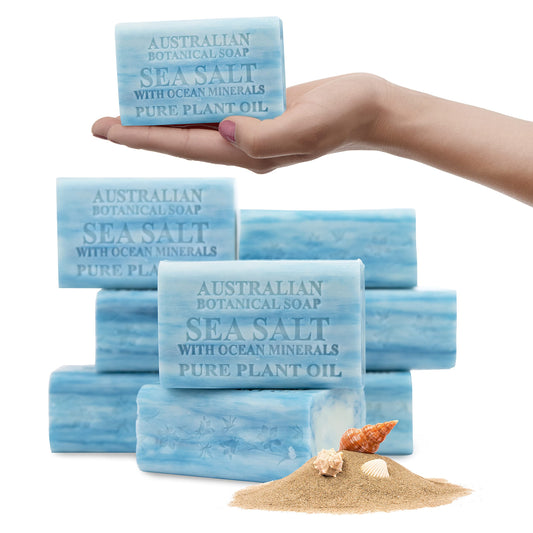 Australian Botanical Soap, 8 X 200g Natural Triple Milled Soap Bar Packs