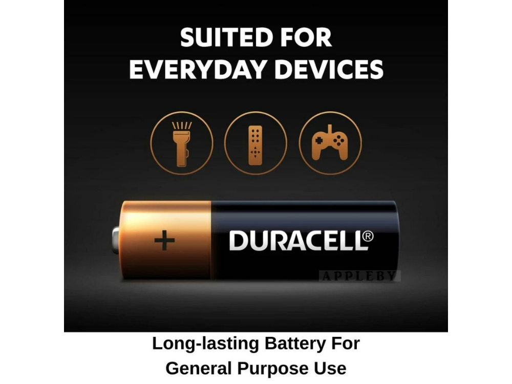 Duracell 20-Pack AA Coppertop Alkaline Batteries Genuine Long Lasting
