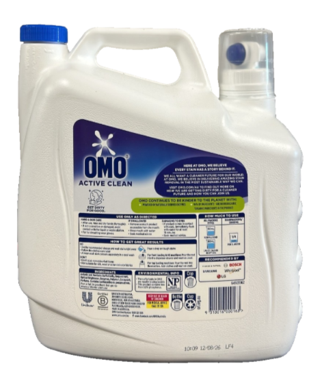 OMO Active Clean Laundfry Detergent 6.6L