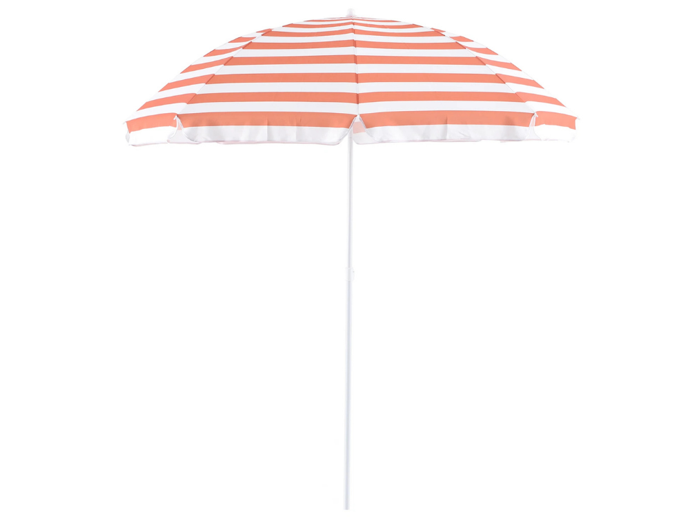 Marquee 2m Beach Umbrella – Clay Stripe Sunshade