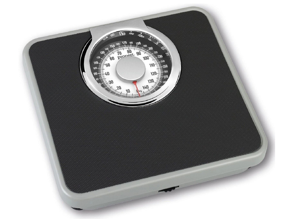 Propert Mechanical Bathroom Scale – 150kg Body Weight & Speedometer