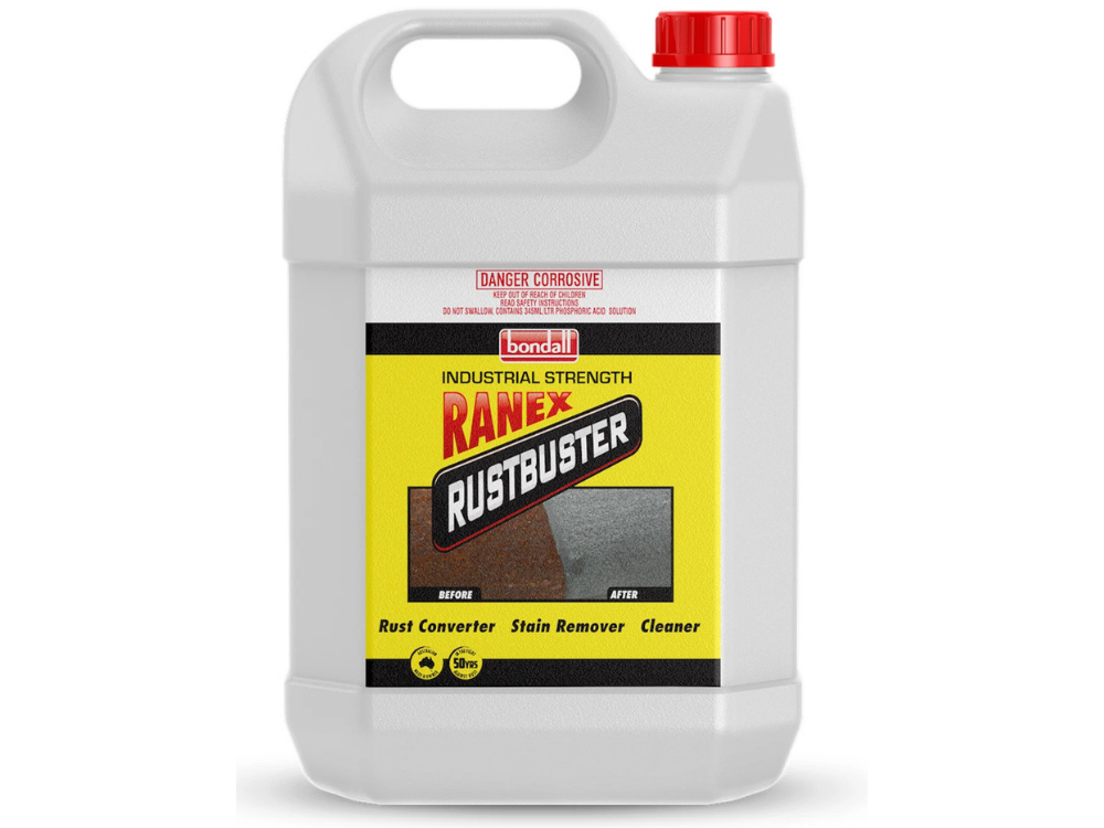 Bondall Ranex Rustbuster 4L – Industrial Rust Remover & Converter
