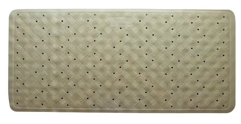 Supertex Bathroom Rubber Bath Mat Non Slip Anti-Slip Toilet Floor Rug 34 x 74cm