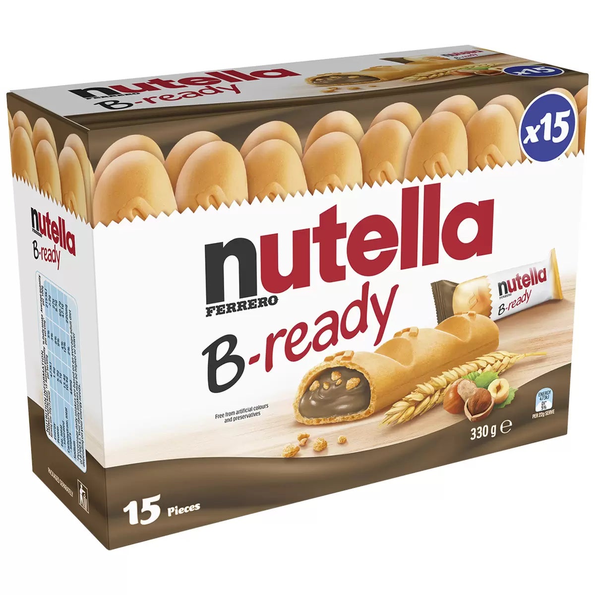 Nutella B-Ready 15 Pack x 22g