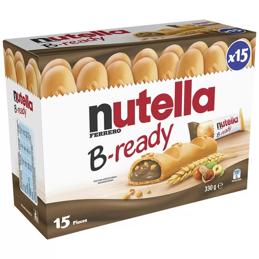 Nutella B-Ready 15 Pack x 22g