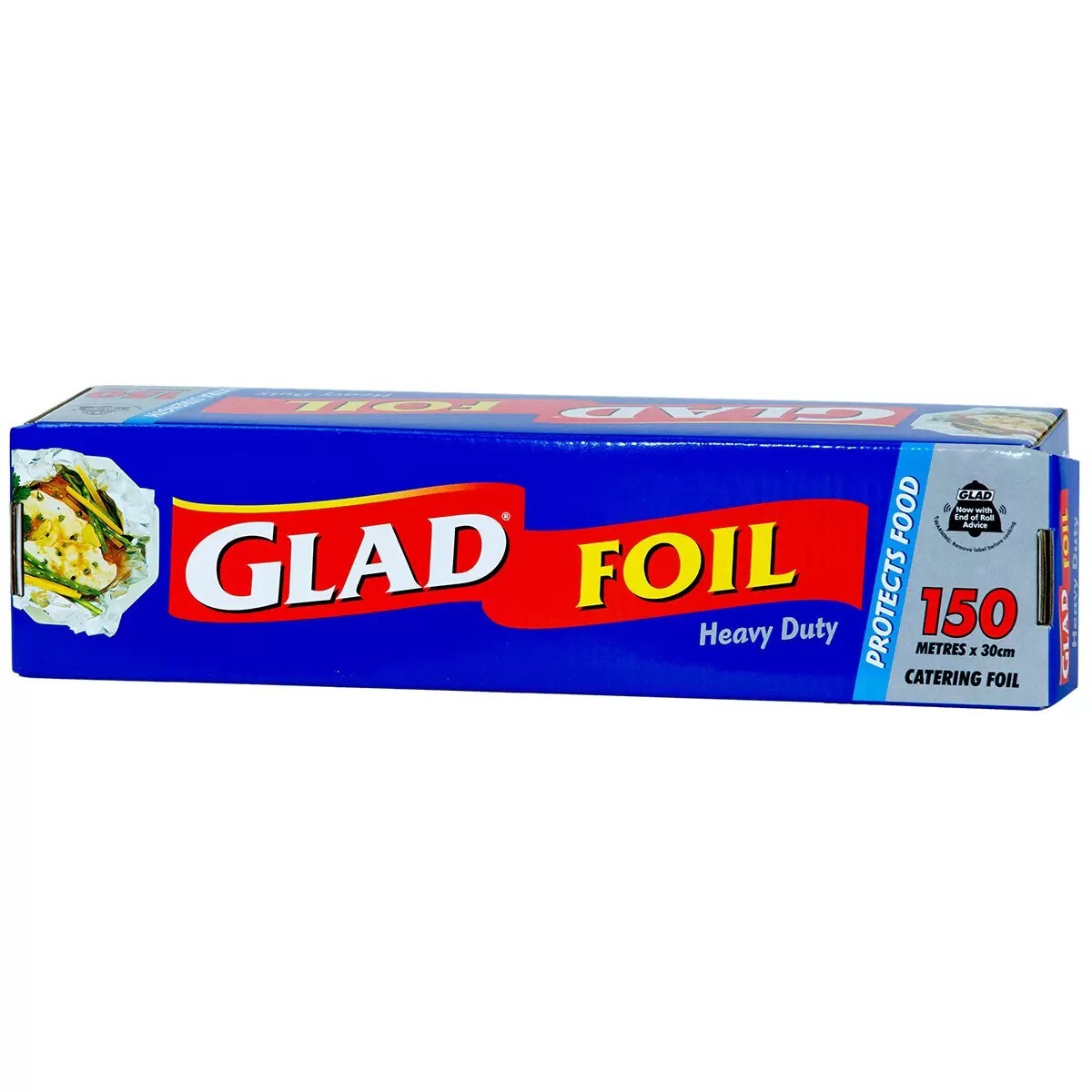 2 x Glad Foil Sealing Wrap Food Wrapping Cover Heavy Duty 150M x 30cm