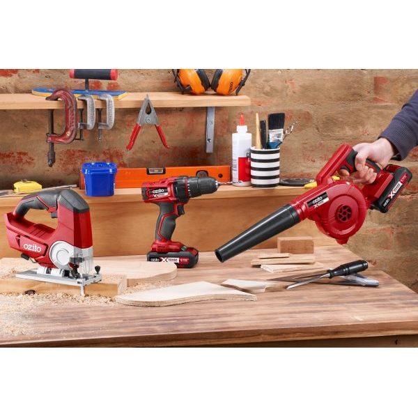 Ozito PXC 18V Workshop Blower And Inflator Compact Lightweight - Skin Only