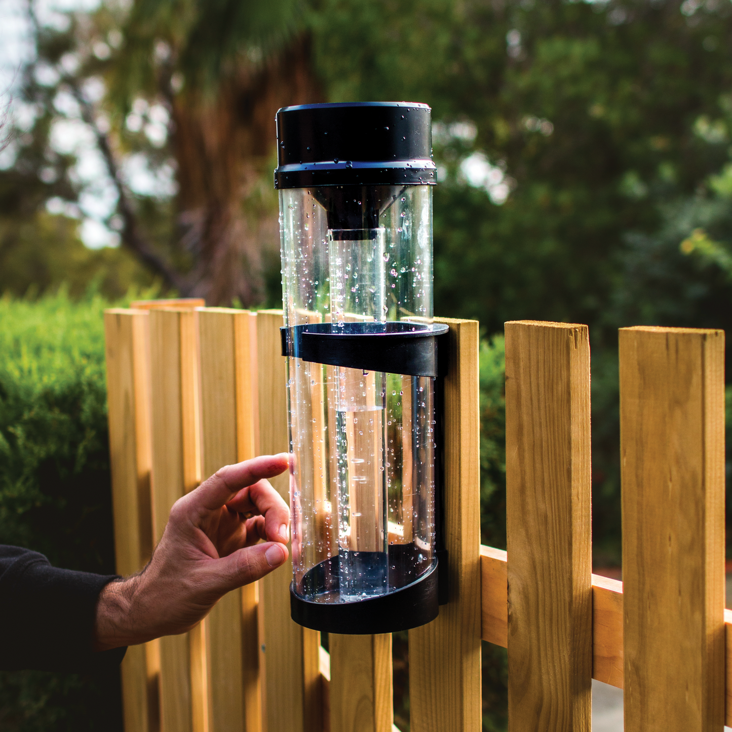Holman Professional Rain Gauge Cylinder Rainfall Catcher Reader 250mm Capacity