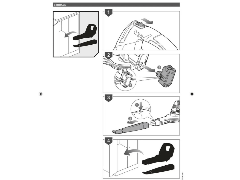 Ryobi ONE+ Cordless Leaf Blower – Garden, Lawn & Dust Cleaner (Skin Only)