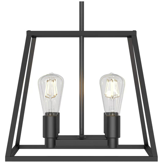 Artika Carter Pendant 4 Lights Chandelier Industrial Kitchen Hanging Dining