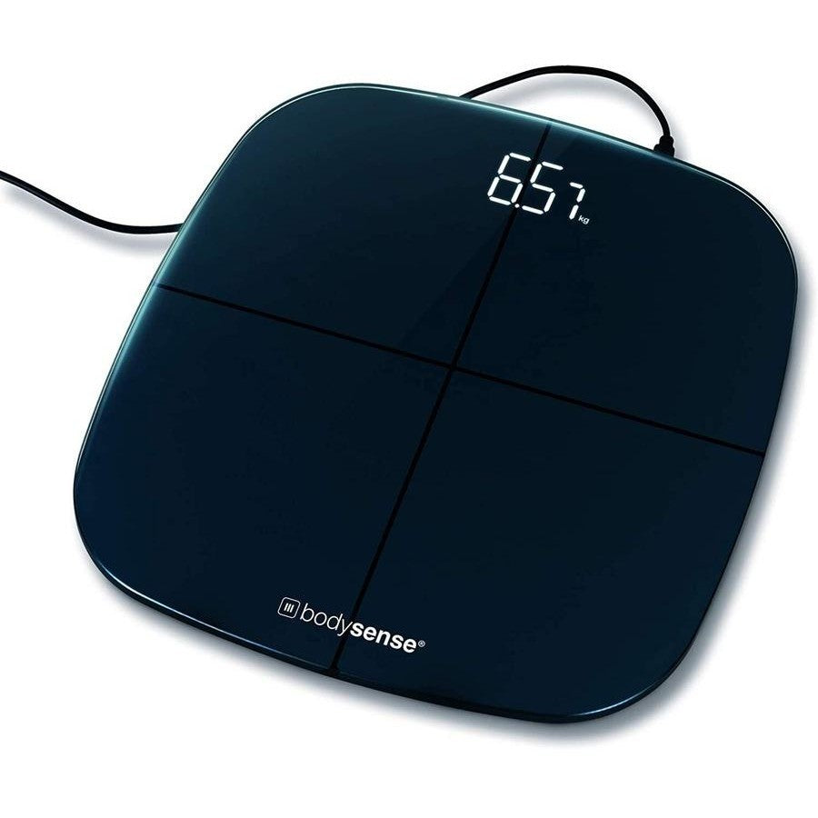 Bodysense Electronic Digital Body Fat Bathroom Scale Weight  180 kilograms