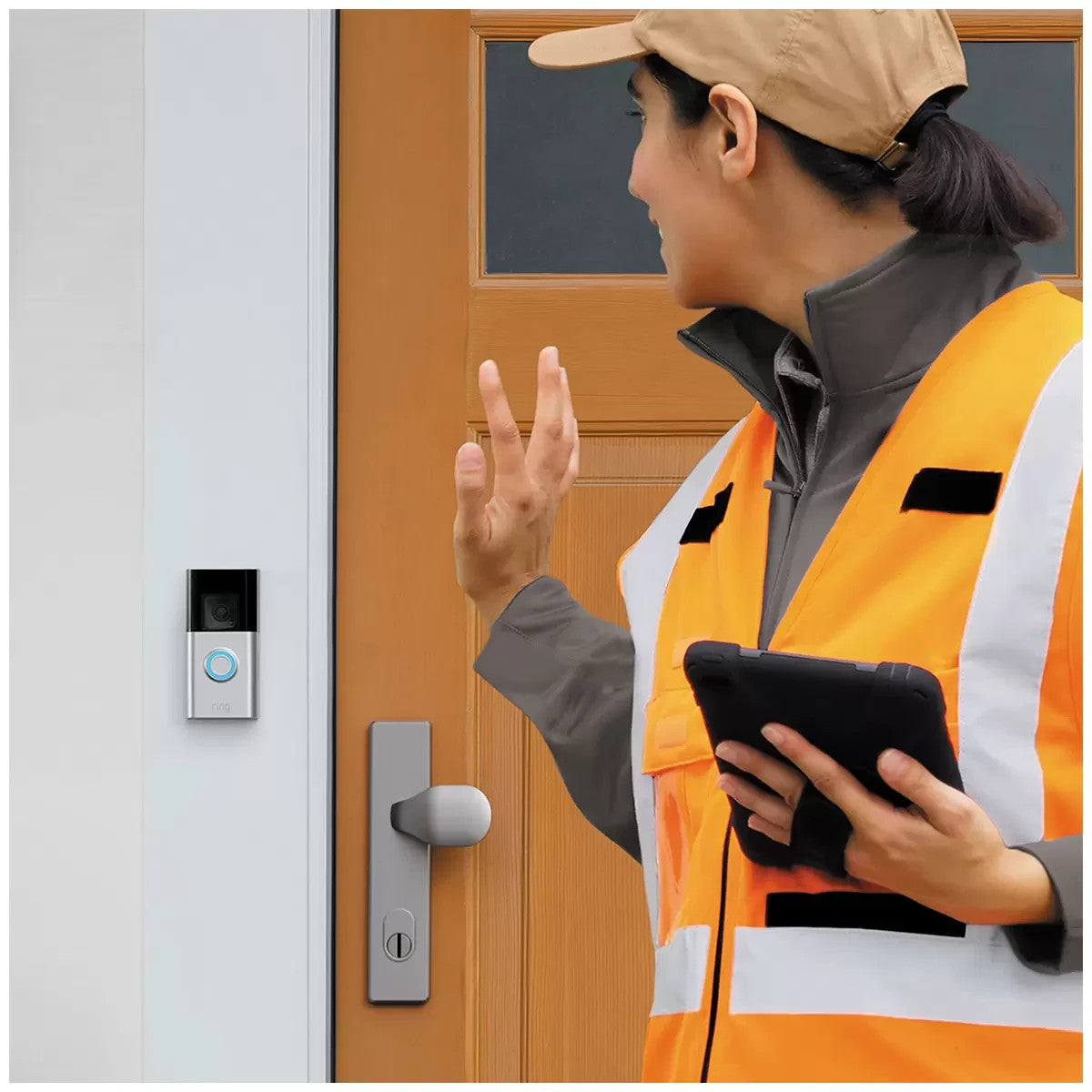 Ring Video Doorbell Plus With Chime Pro Quick Release Battery Security Camera