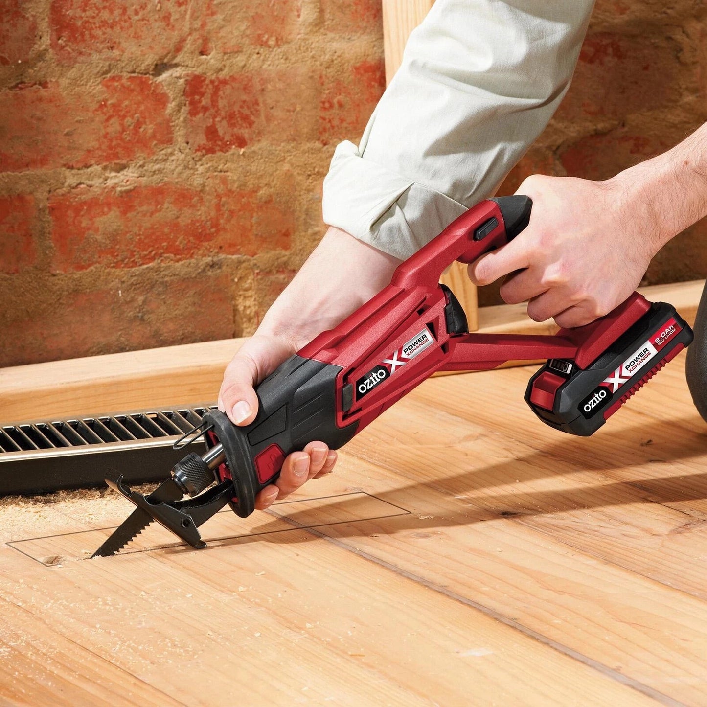 Ozito PXC 18V Reciprocating Saw Cutter Cordless Brushless Home Garden SKIN ONLY