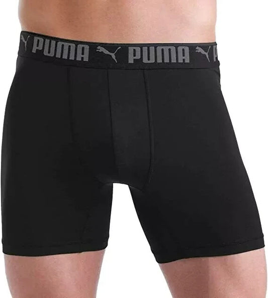 Puma Mens Boxer Brief Sport Luxe Performance Athletic Underwear XL 5 Pack