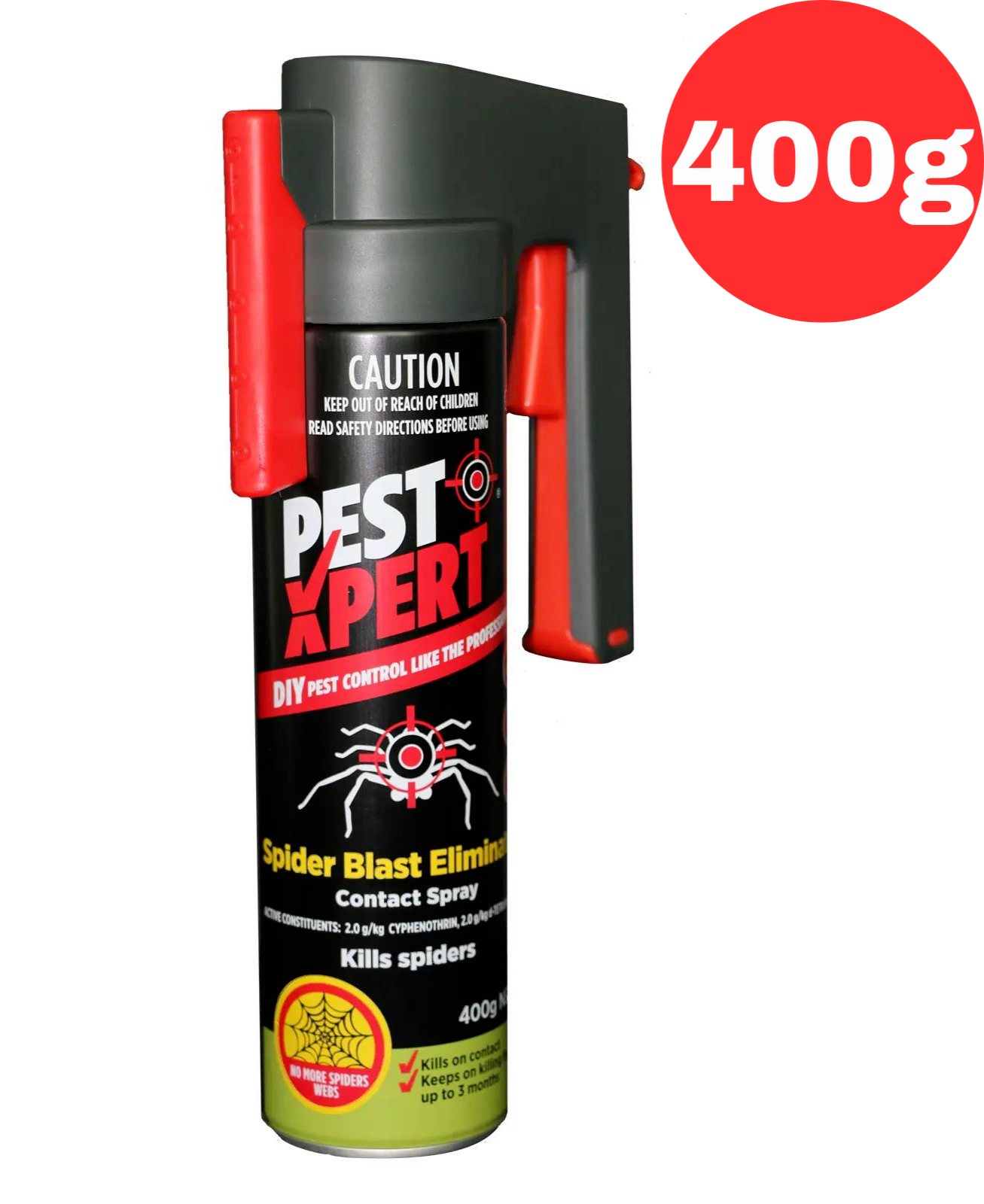 PestXpert 400g Jet Long Reach Spray Insect Killer Spider Blast Eliminator