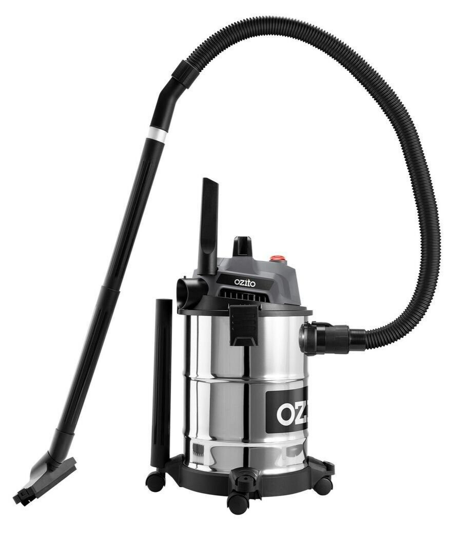 Ozito Vacuum Wet And Dry 20L Cleaner Corded Floor Carpet Car Portable Vac 1250W