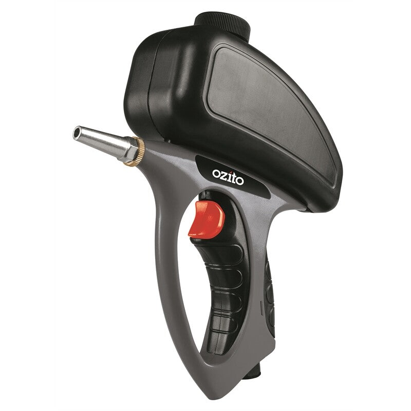 Ozito Air Sand Blasting Gun 500ml Chipped Paint Rust Removal Blaster Lightweight