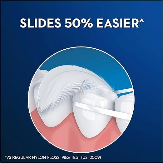 Oral-B Glide Dental Floss Deep Clean Cool Mint Flosser 6 x 40M