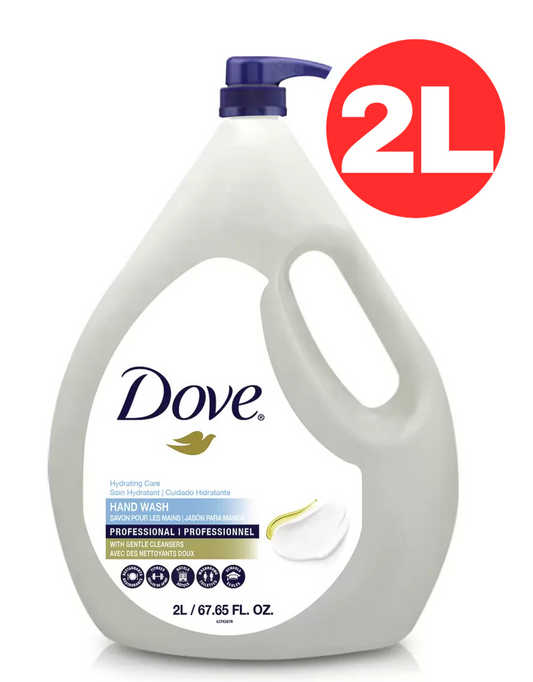 Dove Handwash 2L Hydrating Care Gentle Cleanser Hand Liquid Moisturising Soap