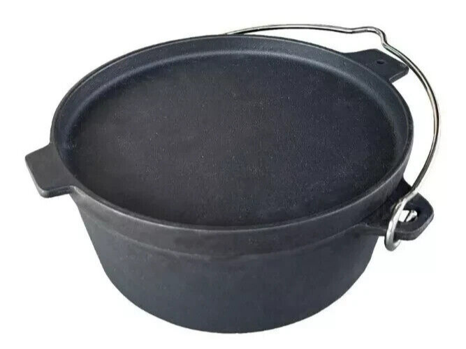 Jumbuck Campire Tripod Outdoor Camping Cast Pot Fire Cooking Picnic Barbecue
