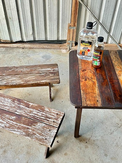 Digger Linseed Oil 1L Timber Raw Concentrate Natural Furniture Sealer Protector
