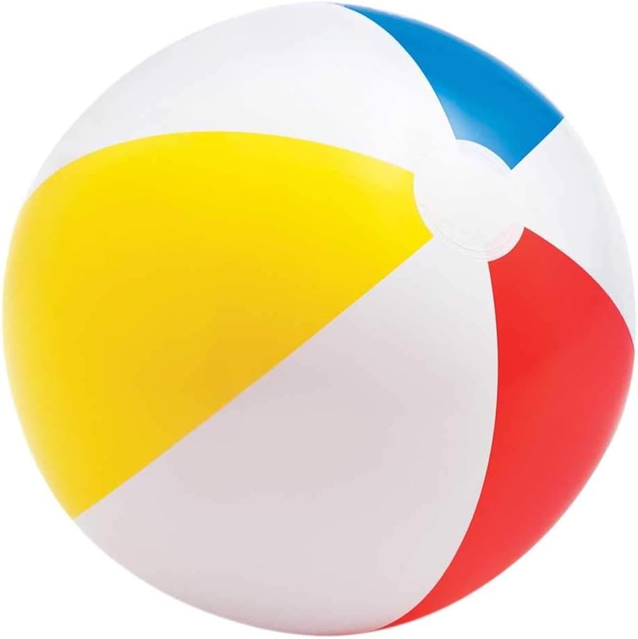 Intex Beach Pool Ball Glossy Panel Inflatable Vinyl Swimming Swim Water Toy