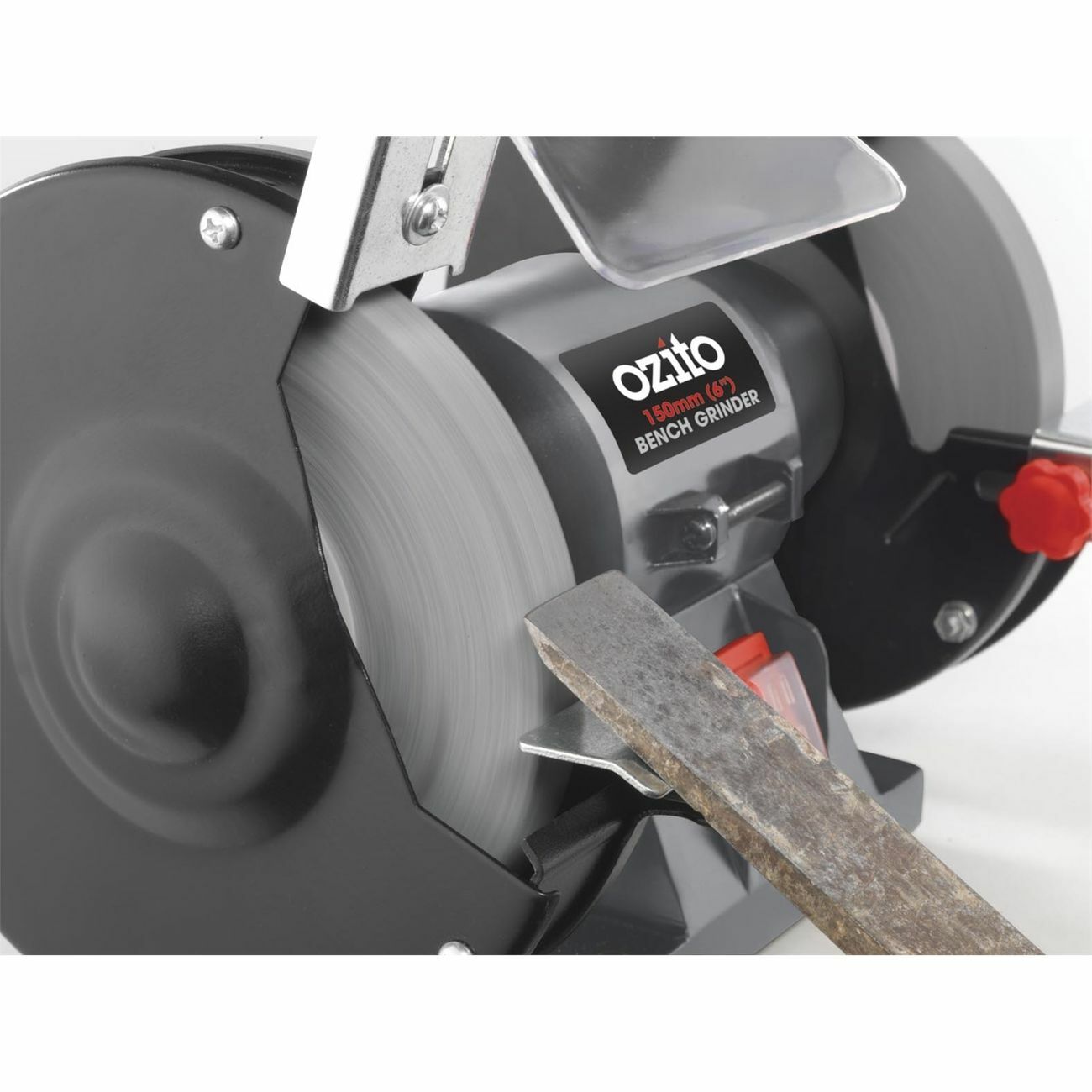 Ozito Bench Grinder Electric Portable Workshop 150W 150mm Sharpening Power Tool