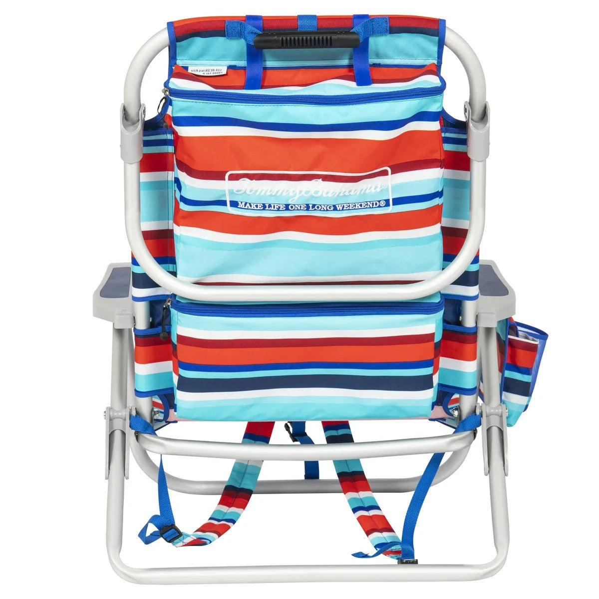 Tommy Bahama Backpack Cooler Chair Storage Pockets Beach Pool Camping 2025 Stock