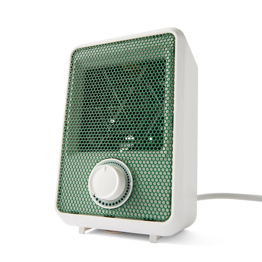 Desktop Mini Electric Heater Portable Small Room Office Desk Table 600W Green