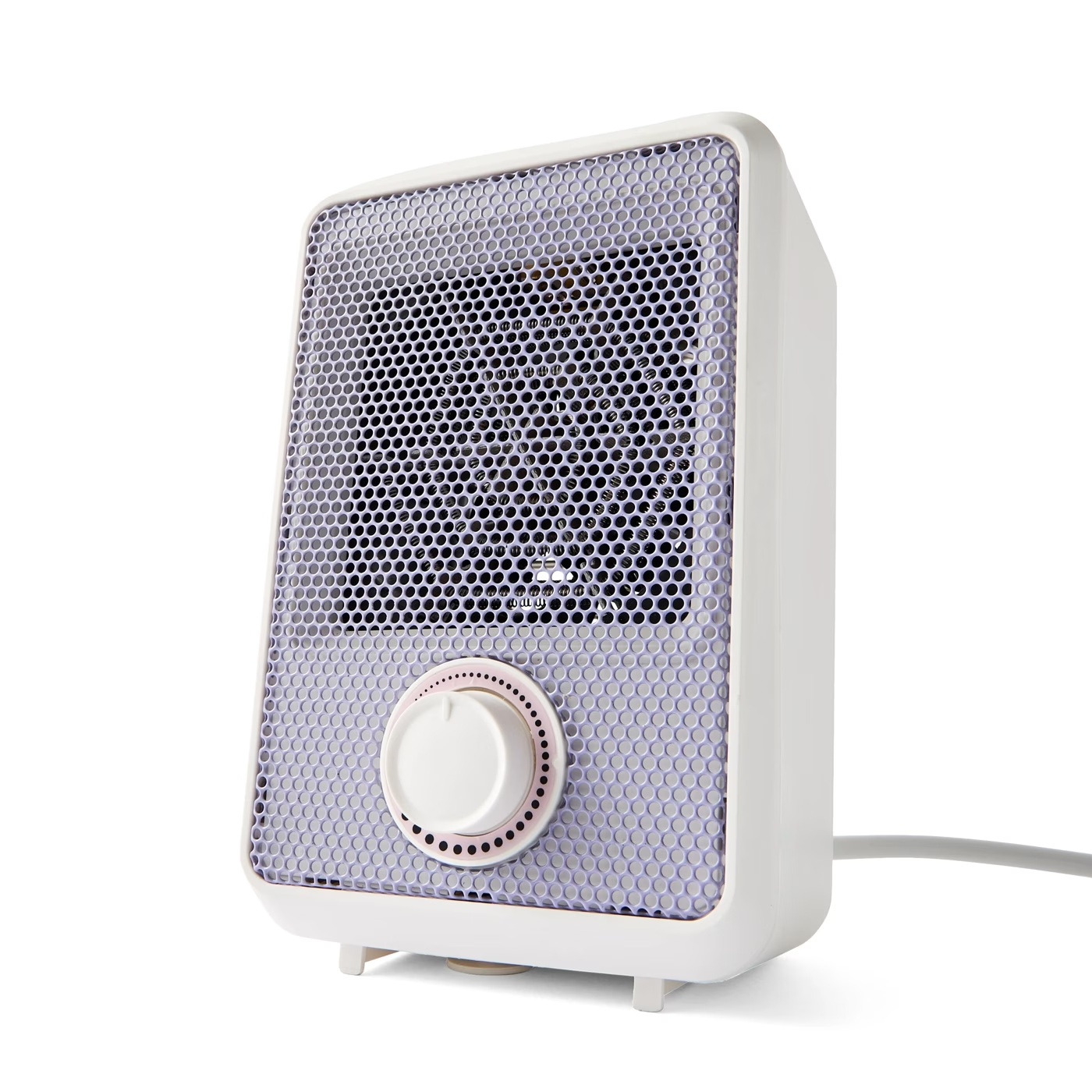 Desktop Mini Electric Heater Portable Small Room Office Desk Table 600W Purple