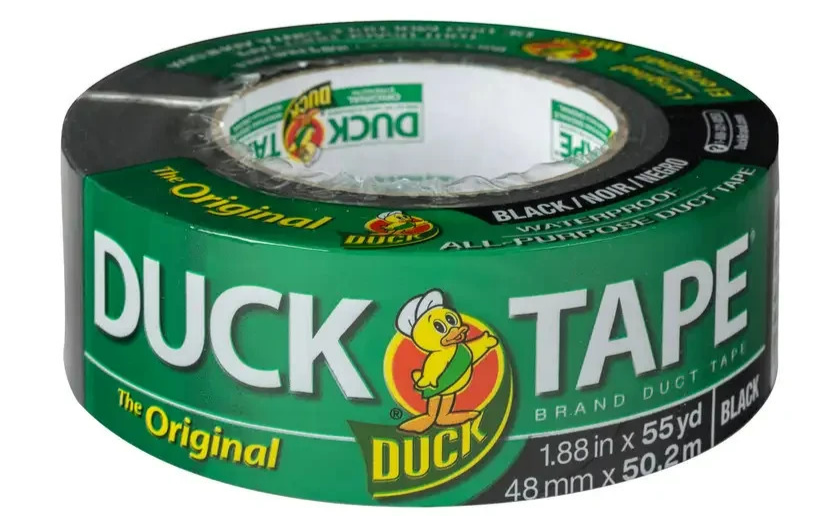 The Original Duck Duct Tape Single Roll Adhesive Sealing Silver 48 mm x 50 m