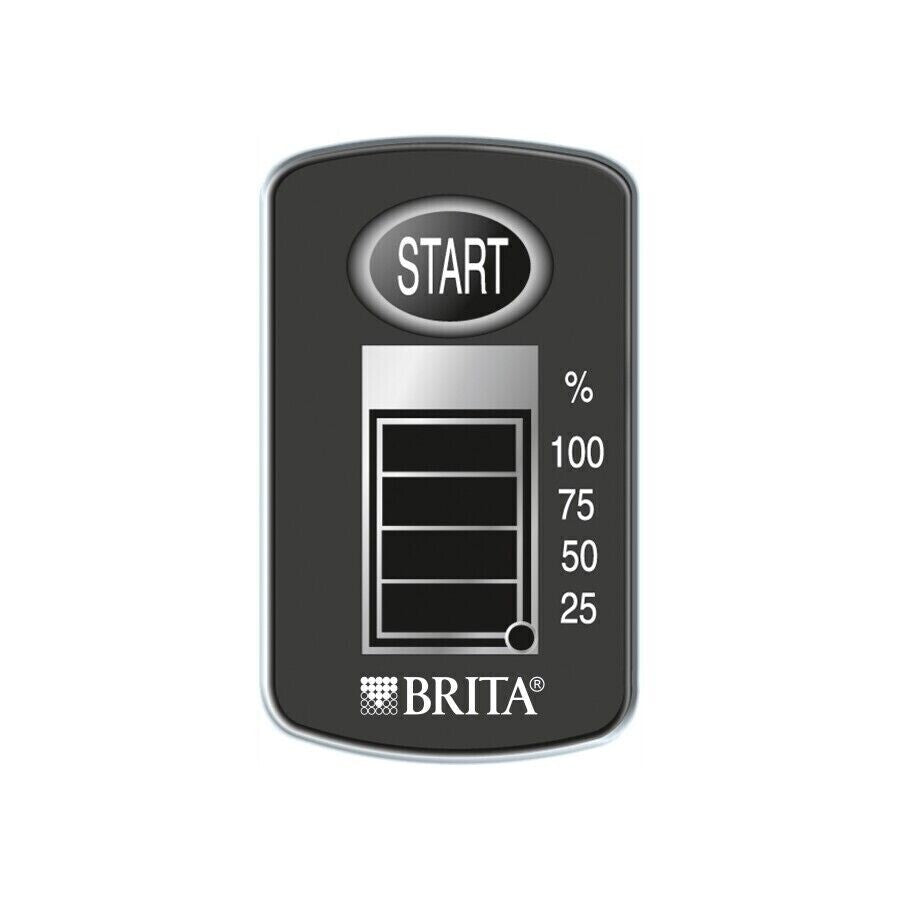 Brita Water Filter Jug 3.5L Aluna XL with 2 Brita Maxtra+ Filter Cartridges