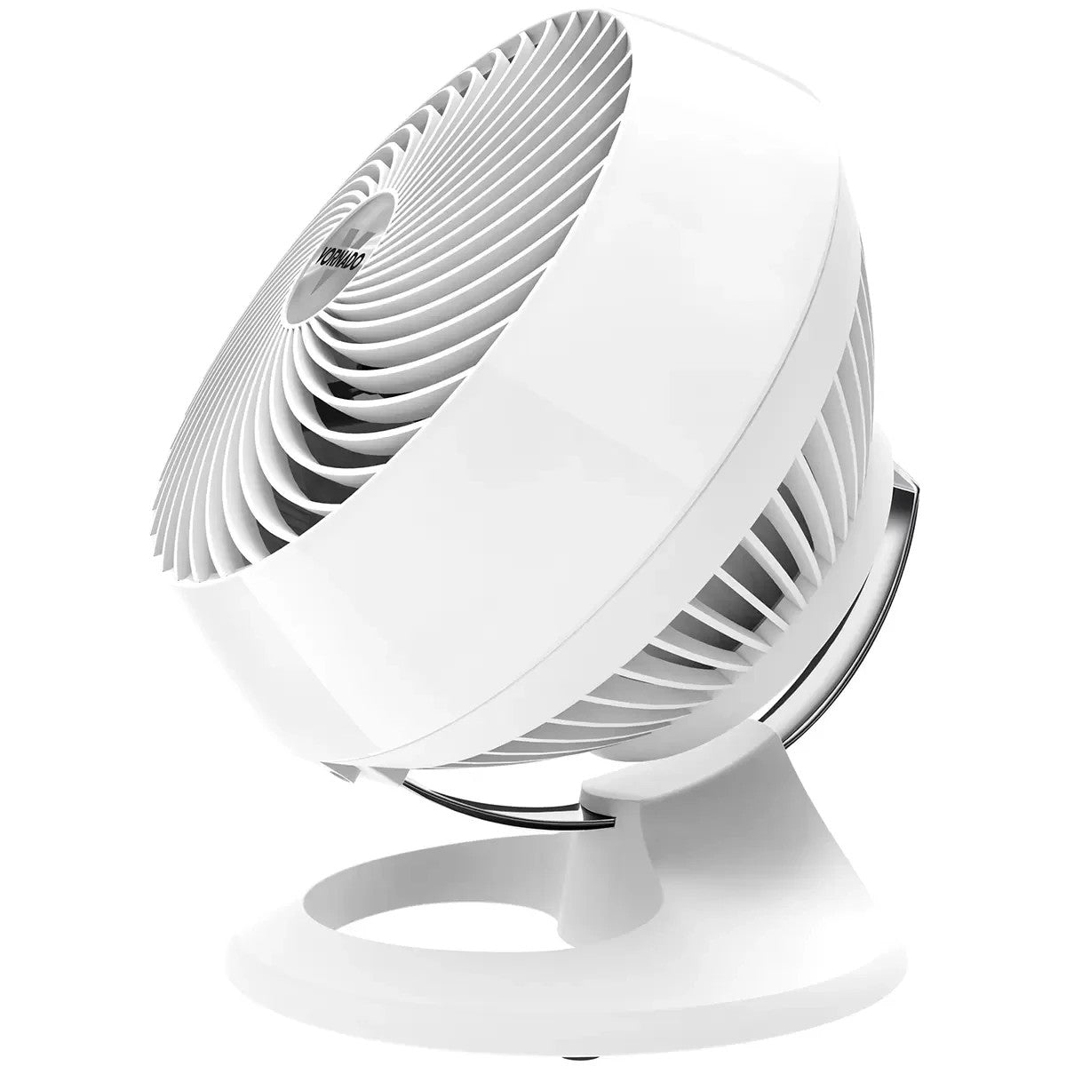 Vornado Floor Fan  Air Circulator 660 Whole Room Comfort Comfortable Gloss White