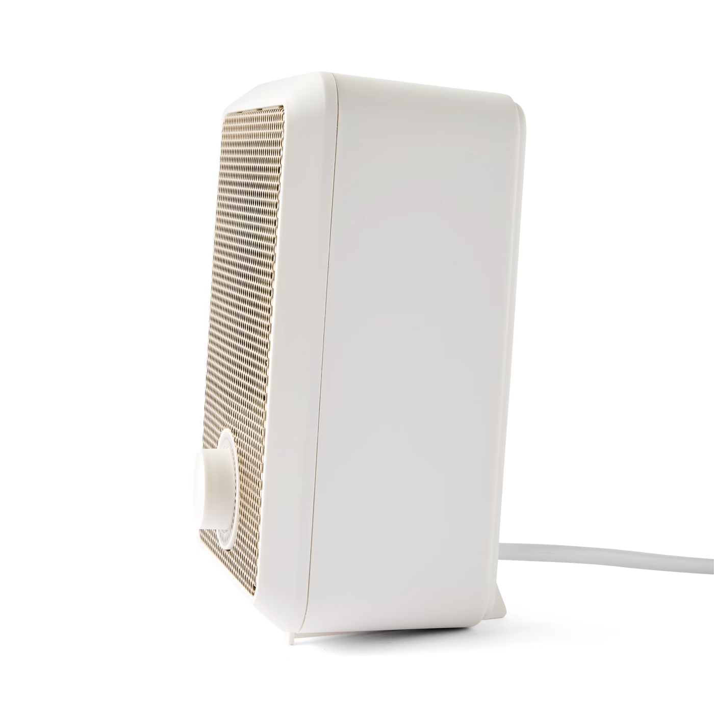 Desktop Mini Electric Heater Portable Small Room Warmer Office Table 600W White