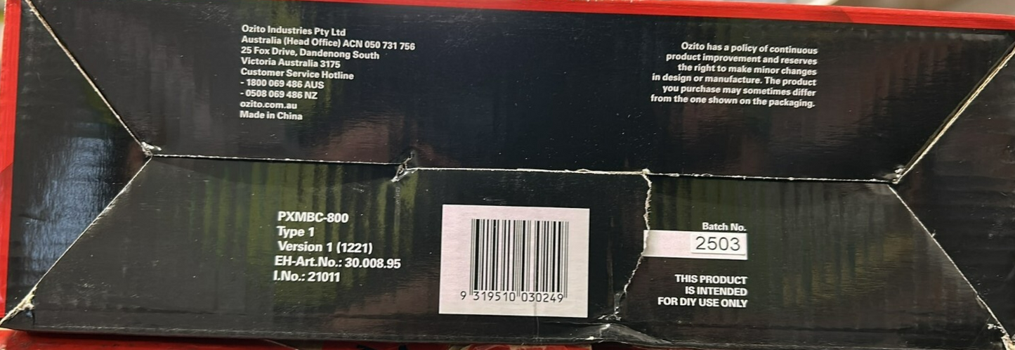 Ozito 4.0Ah Li-Ion Battery & Multi Fast Charger Pack PXC Range Garden Tools 18V