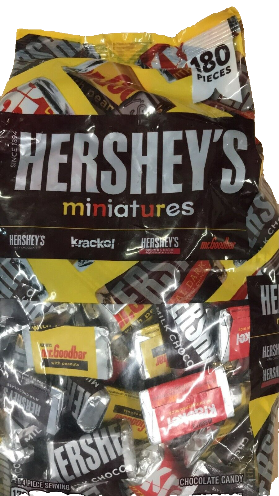 Hershey's Miniatures Assortment Milk Chocolate Candy Delicious Bulk Pack 1.58kg