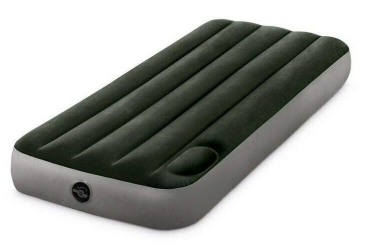 Intex JR Single Airbed DuraBeam Downy 76cm Inflatable Mattress Travel Camping
