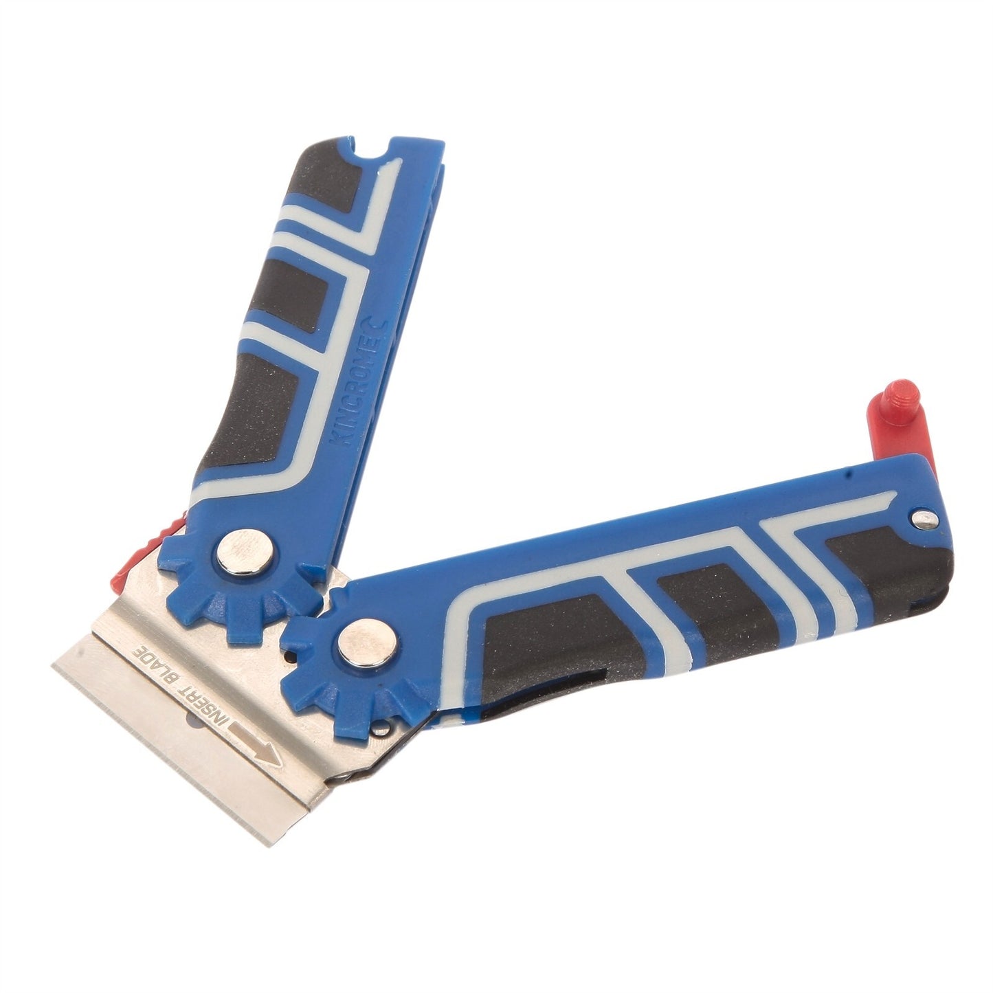 Kincrome Safety Folding Scraper Surface Sticker Gasket Remover Tool w/ 5 Blades
