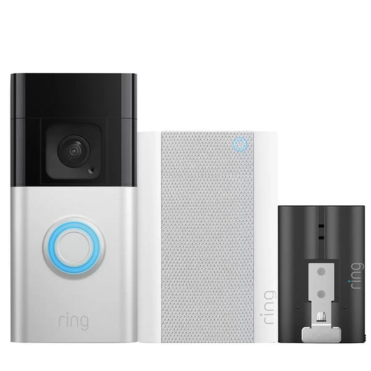 Ring Video Doorbell Plus With Chime Pro Quick Release Battery Security Camera