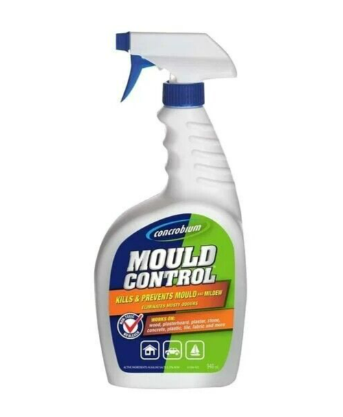 Concrobium 946mL Mould Cleaner Spray Mildew Odour Remover Wood Wall Furnitures